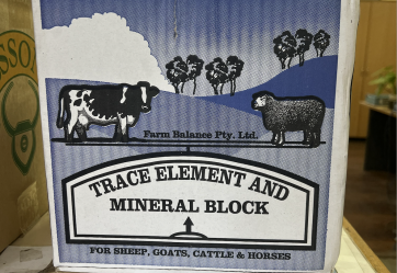 Trace Element and Mineral Block 